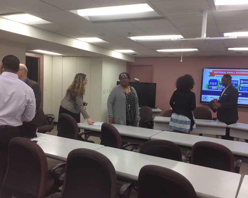 Lamont Norwood Speaking at SBA Workshop Image 1